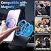 Cum2giff Magnetic for Samsung Galaxy S21 Ultra Case, Compatible with Magsafe, Shockproof Military Grade Drop Protection, Translucent Matte Slim Rugged Cover Shockproof Case for S21 Ultra 6.8