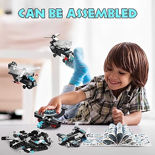 Biznesmen Stem Robot Building Toys, 577 Pcs Construction Toys 25-In-1 Stem Toys For 6 Year Old Boys Creative Building Bricks Engineering Vehicles Blocks Kit For Kids Age 6 7 8 9 10 11 Year Old #TOP2