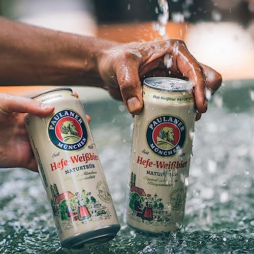 Paulaner Hefe-Weißbier Naturtrüb• Weizenbier spritzig-mild•EINWEG (24x0,5l)