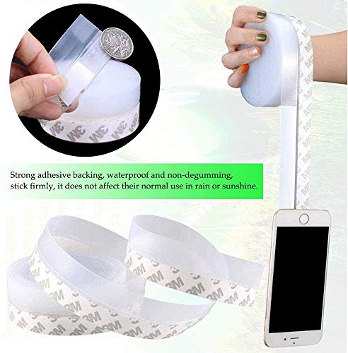 Dichtungsband Selbstklebend, Zugluftstopper Für Türen, Fenster, Multifunktions Duschdichtung, Türdichtung, Fensterdichtung,Schalldicht, Winddicht, Staubschut,45mm