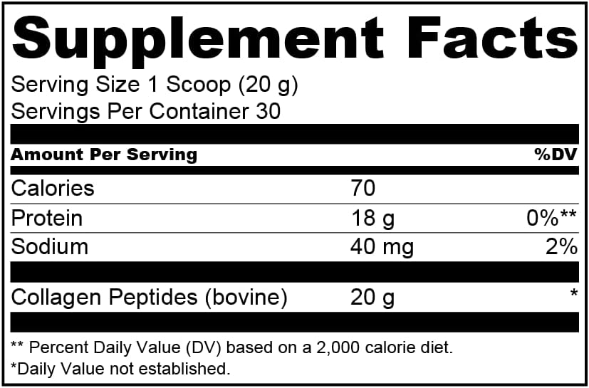 Mtn Ops Eva Shockey Signature Series Collagen Peptide Protein Powder