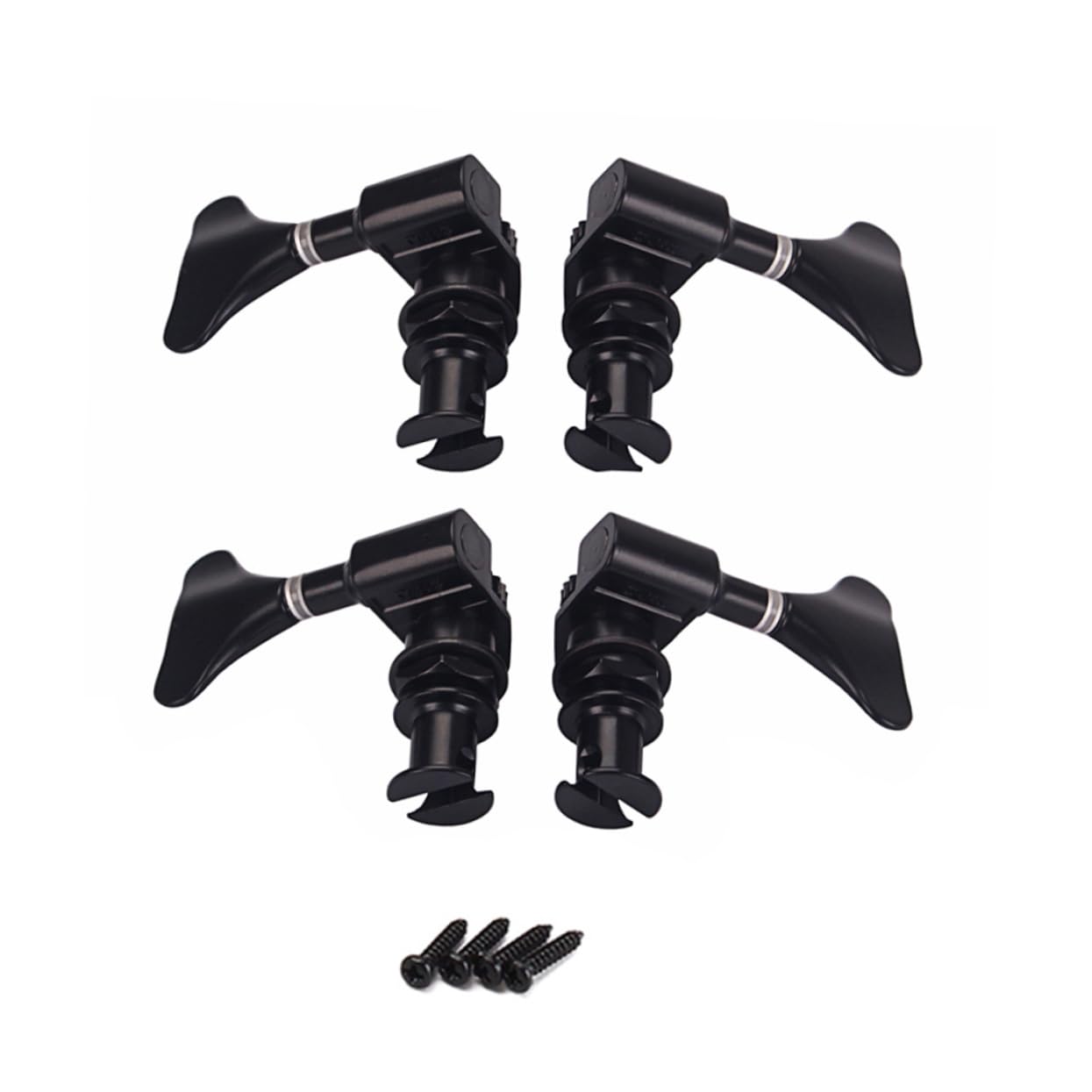 Toddmomy Clavijas De Afinación Para Ukelele Afinadores Sellados Cabezal De Níquel Rieles Para Montaje y Juego De Llaves Para Cuerdas Afinador Ukelele