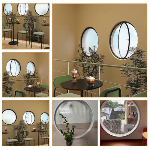 Ventana redonda giratoria tipo ojo de buey con cristal templado de alta gama 3