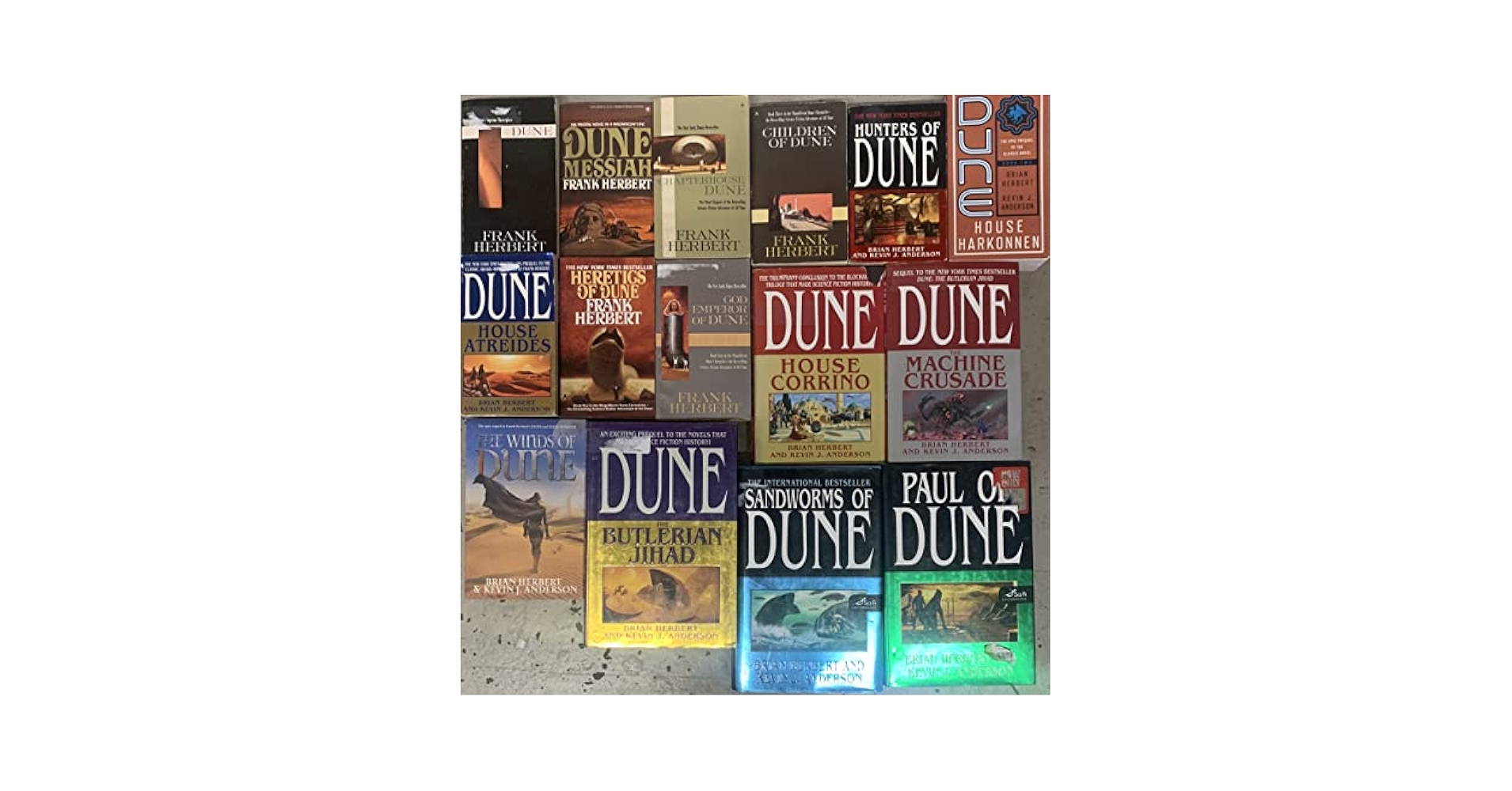 Amazon.com: Dune Series: 0746278846864: Frank Herbert, Brian