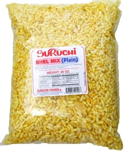Suruchi Plain BHEL Mix, 26.2000-Ounce (Pack of 3)