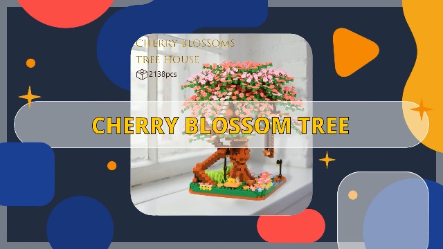 Amazon.com: Kurimiaro Japanese Cherry Blossom Tree Building Block