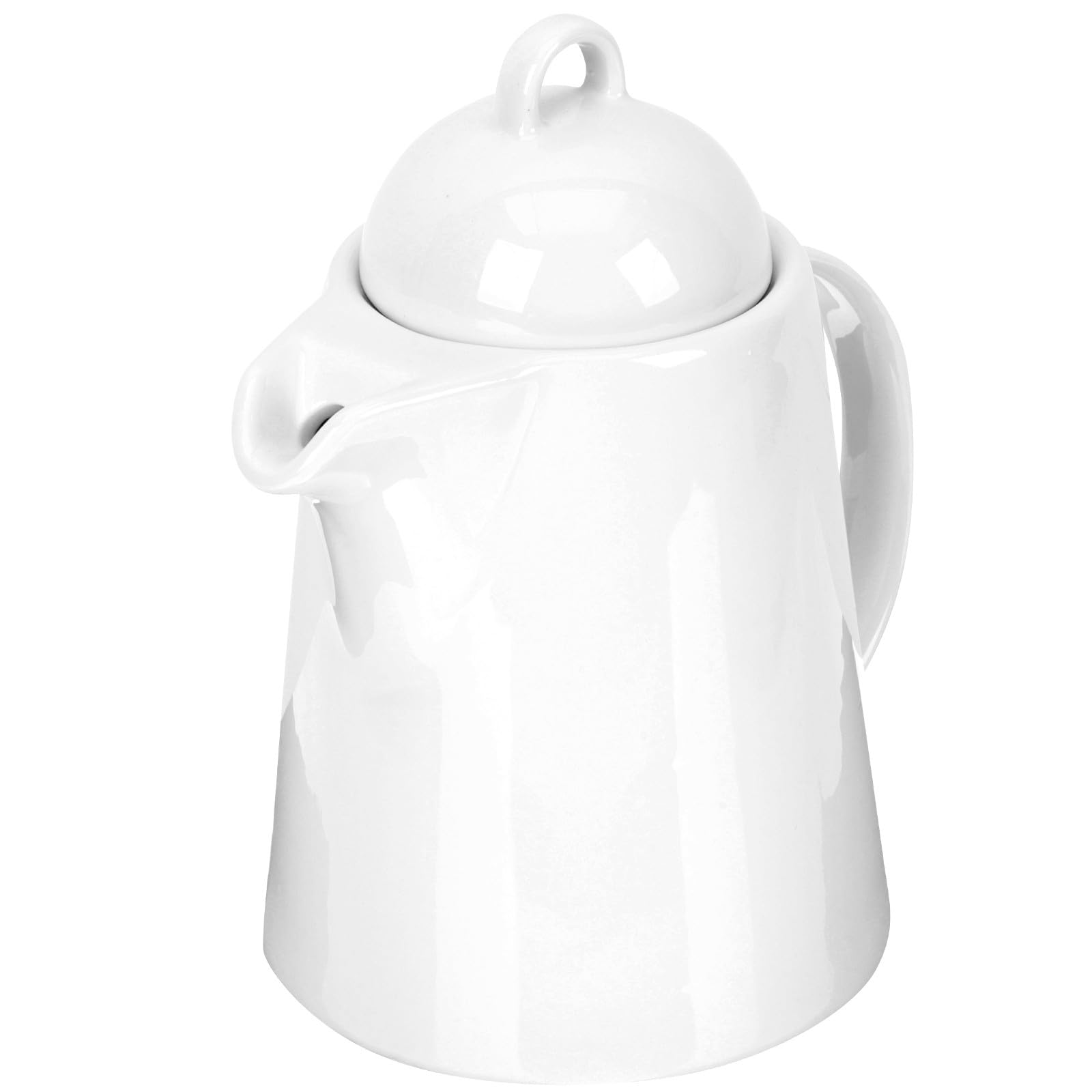 Cafetera de cerámica fácil de limpiar Luxshiny con boquilla de vertido sencillo
