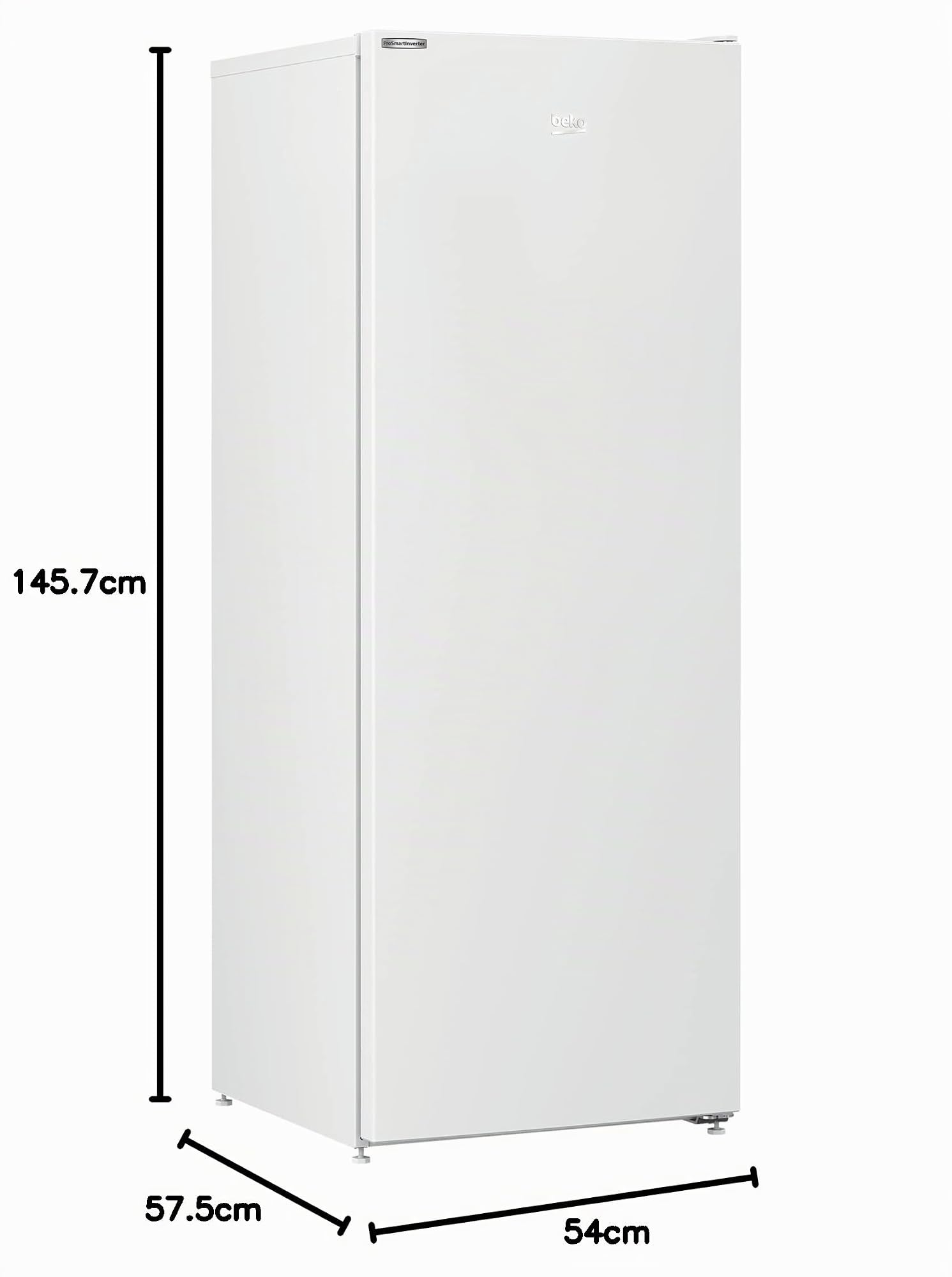 BEKO Congélateur | Pose libre | Armoire | Froid ventilé | E | 177 litres | A *