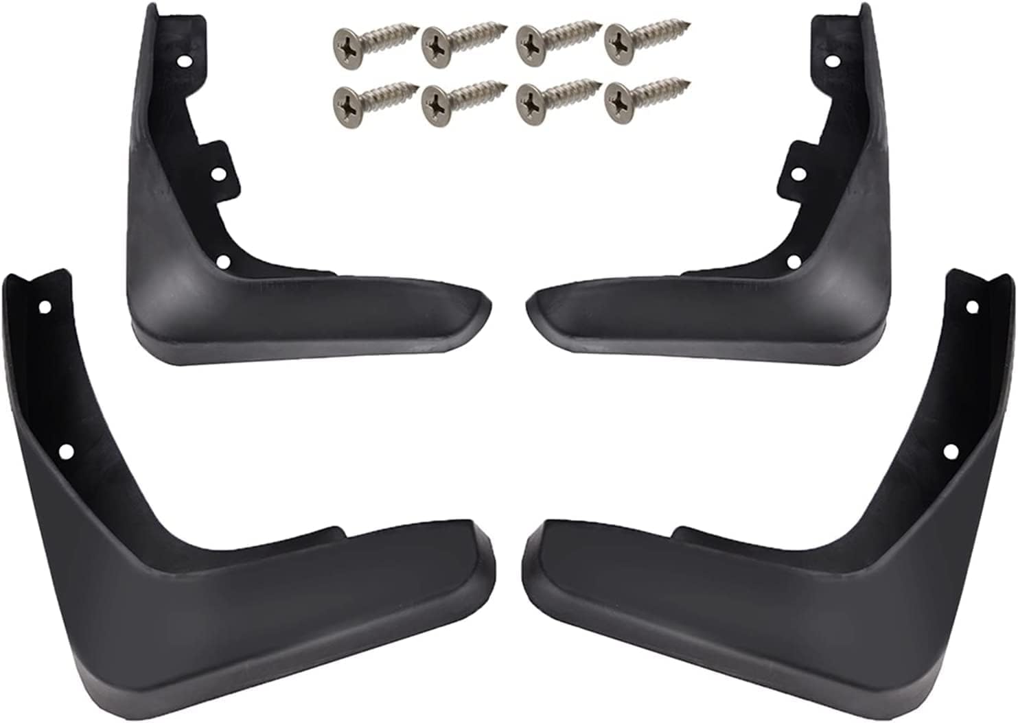 NYSLDSCO 4Pcs Premium Mud Flaps for Lexus ES ES240 ES330 ES350 2007 2012 Front and Rear Splash Guards Durable Mudguards Protection Against Road Debris