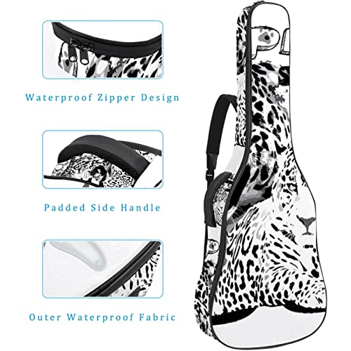 Housse de protection rembourrée pour guitare acoustique classique Motif écossais et écureuil, Multicolore 06, 42.9×16… - Les Beatles, Paul McCartney, John Lennon, RIngo Starr, George Harrison Housse de protection rembourrée pour guitare acoustique classique Motif écossais et écureuil, Multicolore 06, 42.9x16… – Image 5