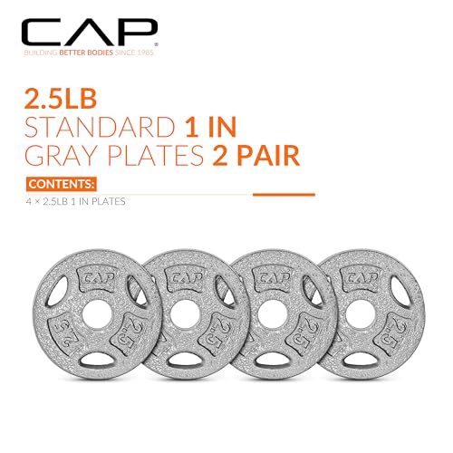 Image of CAP Barbell Standard 1-Inch Grip Weight Plates