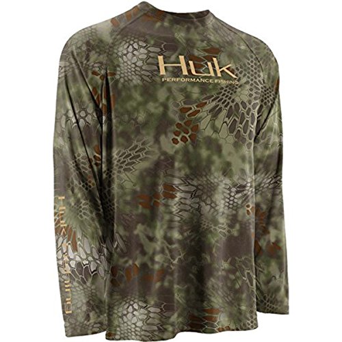 Huk Performance Fishing Men's Kryptek Icon Long Sleeve
