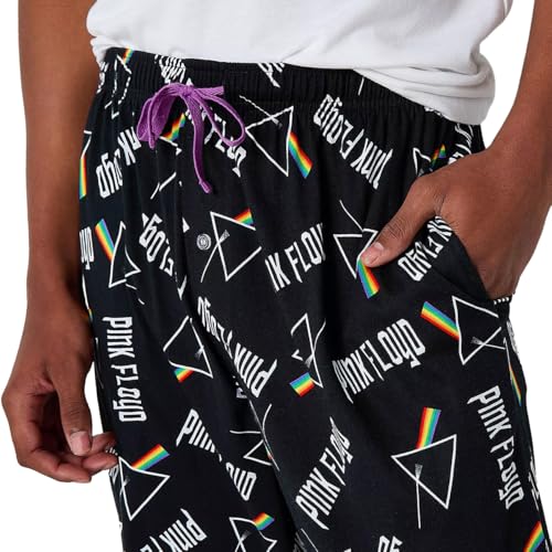 Pink Floyd Pajama Pants Mens Band Prism Lounge Sleepwear PJ Lounge Bottoms3