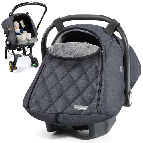 Orzbow Winter Carseat Cover for Baby, Infant Car Seat Cover