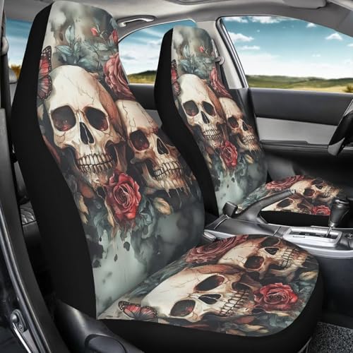 Housse de siège auto lavable motif gothique pour vos trajets quotidiens en voiture et camion