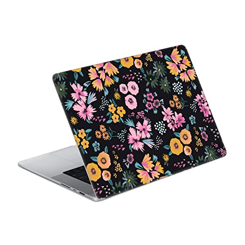 Skin MacBook Pro 16 A2485 autocollant vinyle floral Ninola Peau