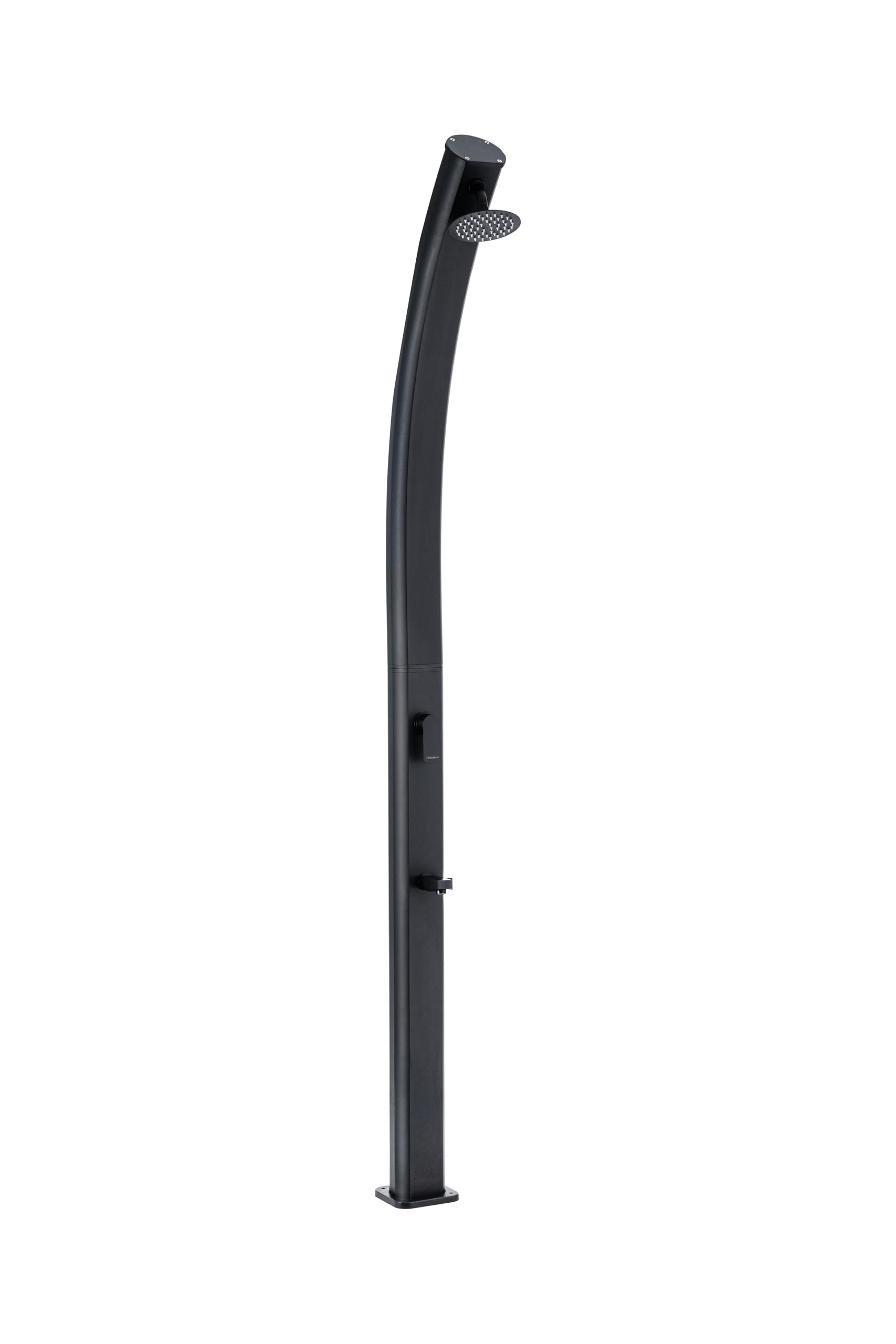 STEINBACH Douche Solaire compacte - 049097Y - Douche de Jardin Peu encombrante avec réservoir en Aluminium de 25 L et pommeau de Douche réglable - 221,4 cm de Haut