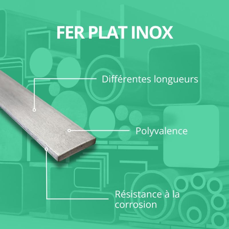Commentfer - Plancha Inox 40Mm