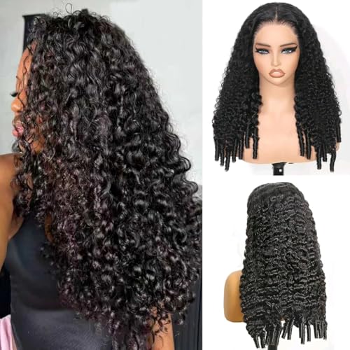 24 Inch Burmese Curly 13x4 HD Lace Front Wig Human Hair for black women