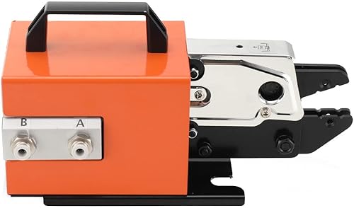 Miniatura 5 de Máquina prensadora neumática Am-10, terminal de cable neumático, prensadora neumática, máquina de prensado de hasta 16 mm con 5 juegos de matrices