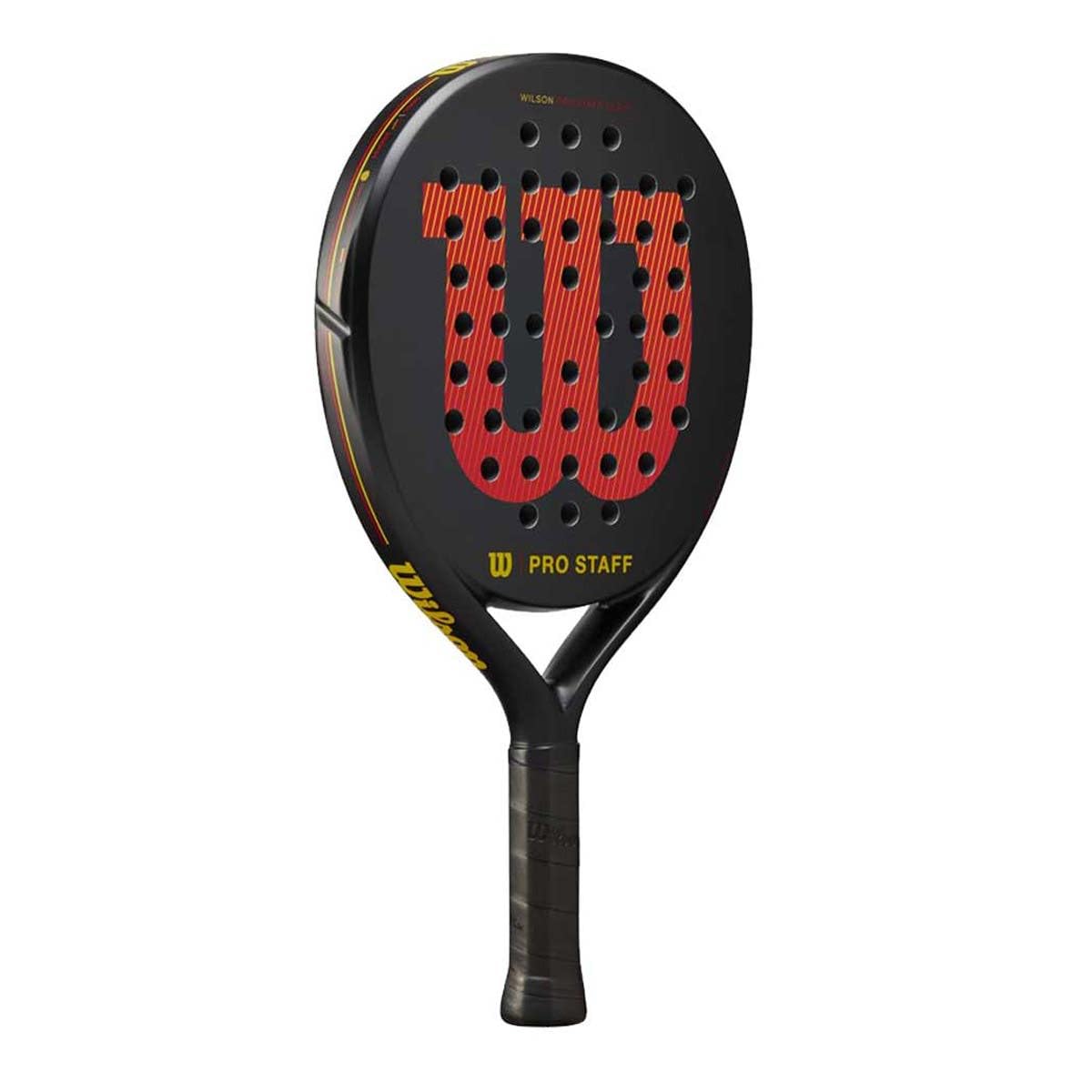 Wilson Pro Staff V2 Team, Racchetta Da Padel Unisex Adulto, Black Red Yellow, Adult