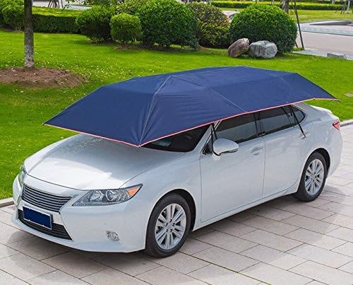 LopazShade Empowered Living - Automatic Tent Carport with Remote Control Portable Automobile Protection Umbrella Sunproof, Windproof, Waterproof Car Canopy