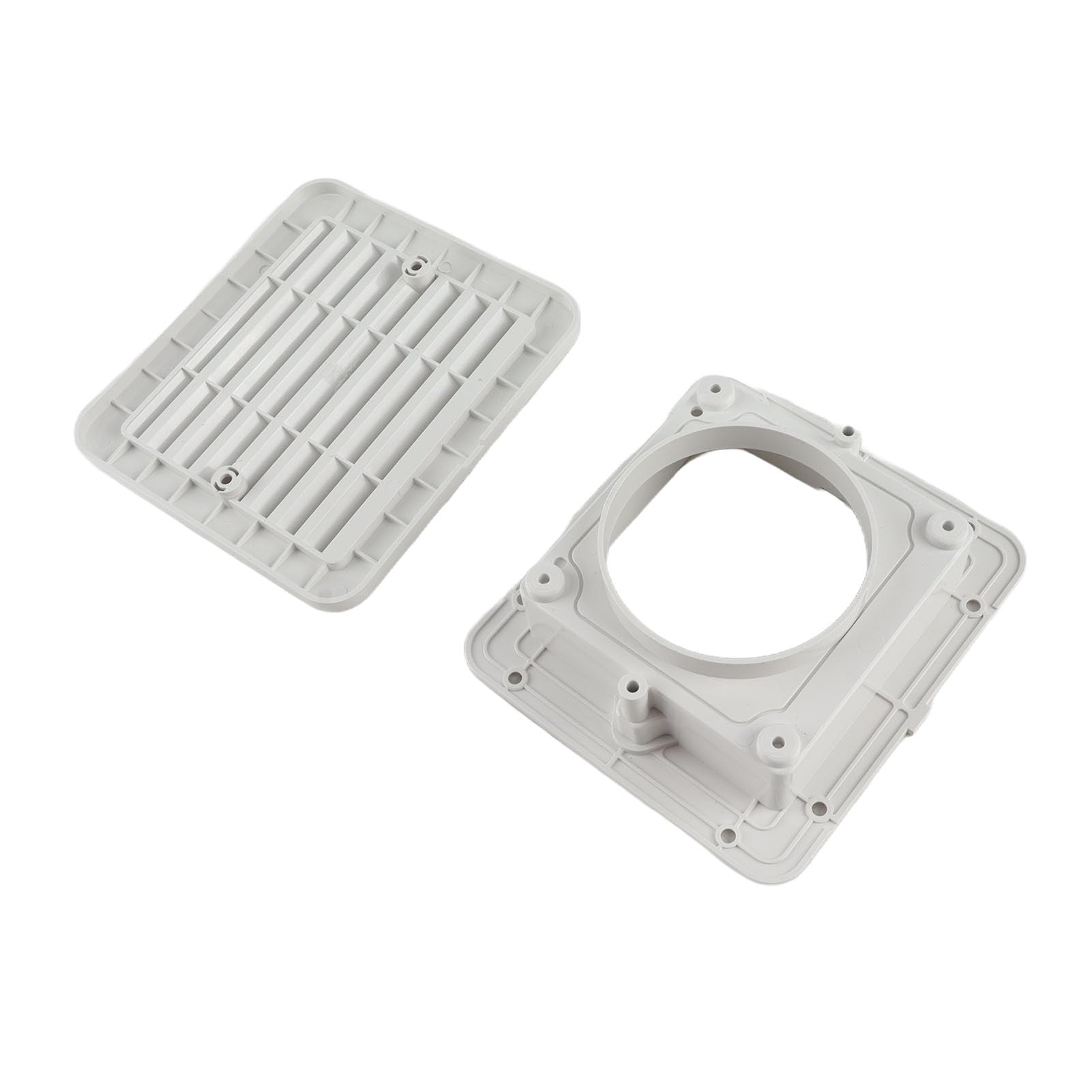 Yctze Rejilla de Ventilación Lateral para Vehículos Recreativos Resistente Al agua: Salida de Intercambio de Aire Versátil para Autocaravana, Remolque, Barco, Yate