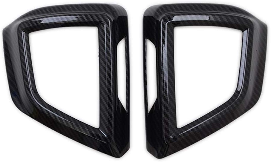 Kadore Interior Front Side Air Condition Vent Outlet Cover Trim for Subaru Crosstrek Impreza Sport Limited Premium 2018 2019 2020 2021 2022 Carbon Fiber 2-pc