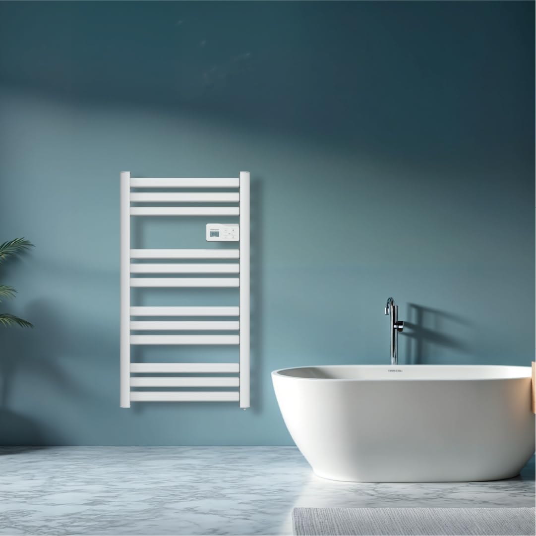 THOMSON - Sèche-serviette électrique sans fluide connecté WiFi 500W Thomson COSMO blanc