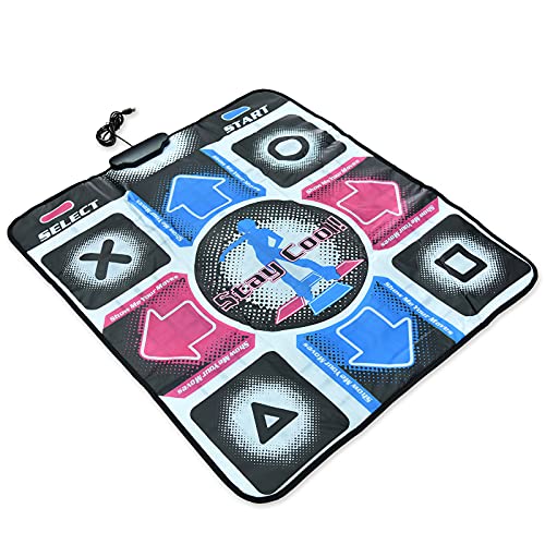 Kids Dance Mat, Light Up Toy Pad with Bluetooth Music Speaker, Indoor Dancing Exercise Game with 4 Arcade Modes, Wireless Dancer Blanket Games, Electronic Floor Toys for Boys and Girls of Any Age