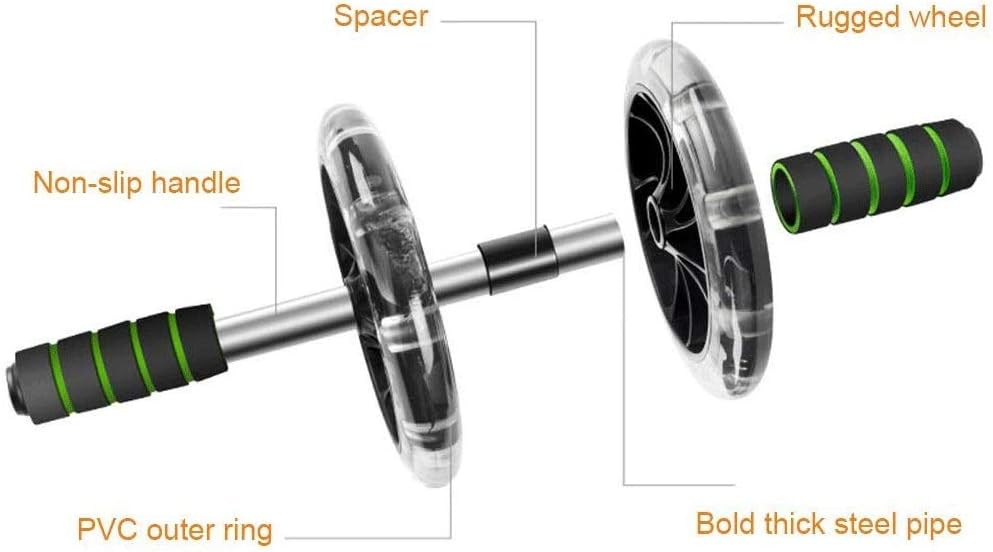 Abdominal Muscle Wheel, This comes and Rollers for Added Stability and Comfort, and is the Abs for a Core Workout