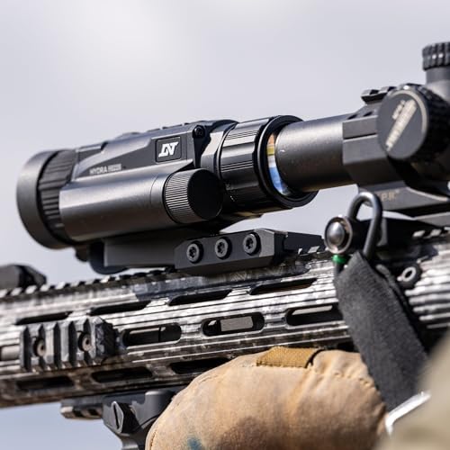 DNT Optics Hydra 256x192 25mm Multi-Function Thermal Scope - Standalone Thermal Imaging Riflescope, Clip-On, Handheld Monocular with 50fps 25mk 12um Sensor and Enhanced Imaging