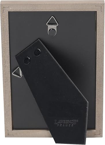 Vista 175 de Lawrence Frames Marco de fotos de madera de nogal, colección de galería, nogal claro, 2.5 x 3.5 pulgadas