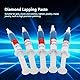 Diamantpaste, 5-teilige Diamant Schleifpaste, Diamantschleifpolierpaste Läppmasse Formpolierwerkzeugsatz Diamantschleifpaste, W0.5-W40 320~10000 Diamant Polierpaste(W5#2000)
