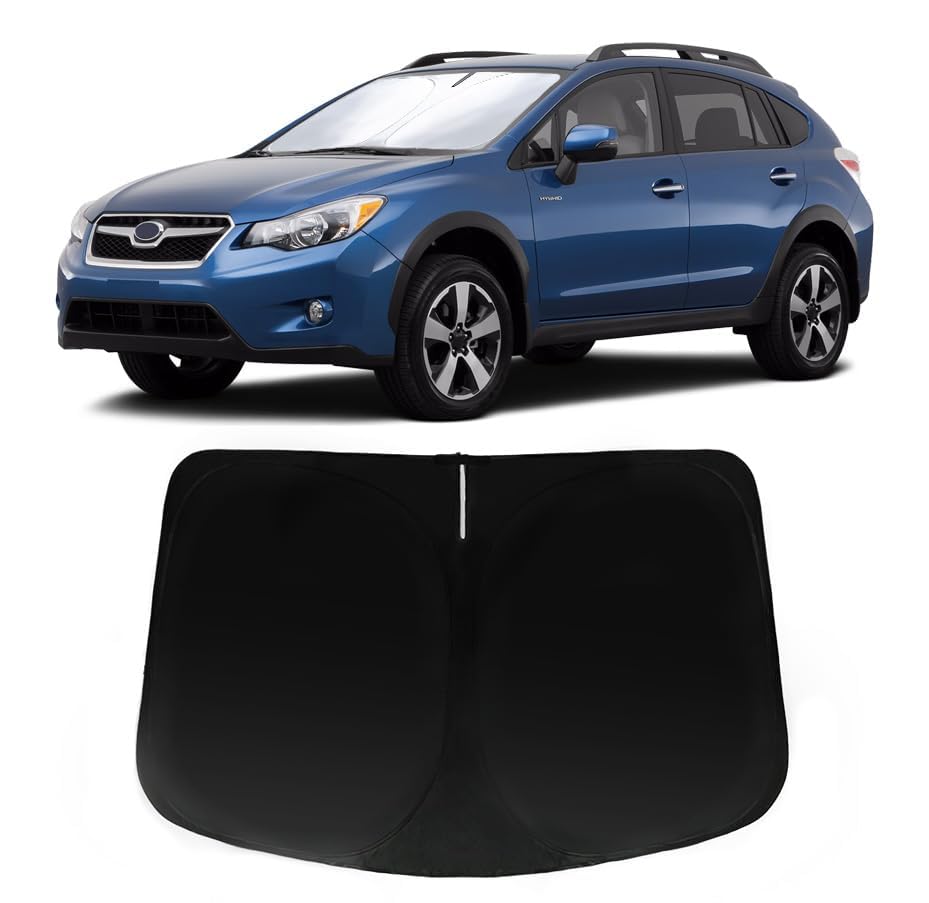 Image of Windshield Sun Shade for Subaru Crosstrek Wagon 2026 2025-2018 | Car Front Window Sunshade with 240T Sun Visor Protector Blocks UV Rays Heat Sun Shield Accessories