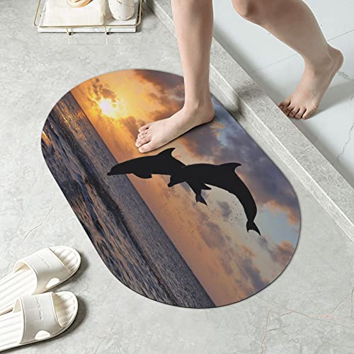 Tapis de bain facile à nettoyer et absorbant pour sol de douche sec