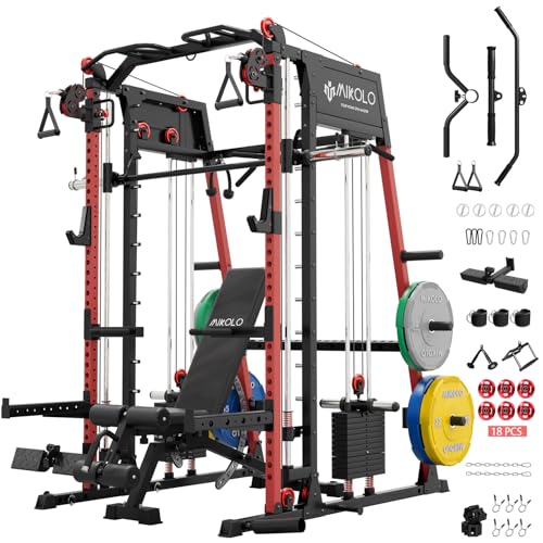 Mikolo Smith Machine with Lat Pulldown & Crossover