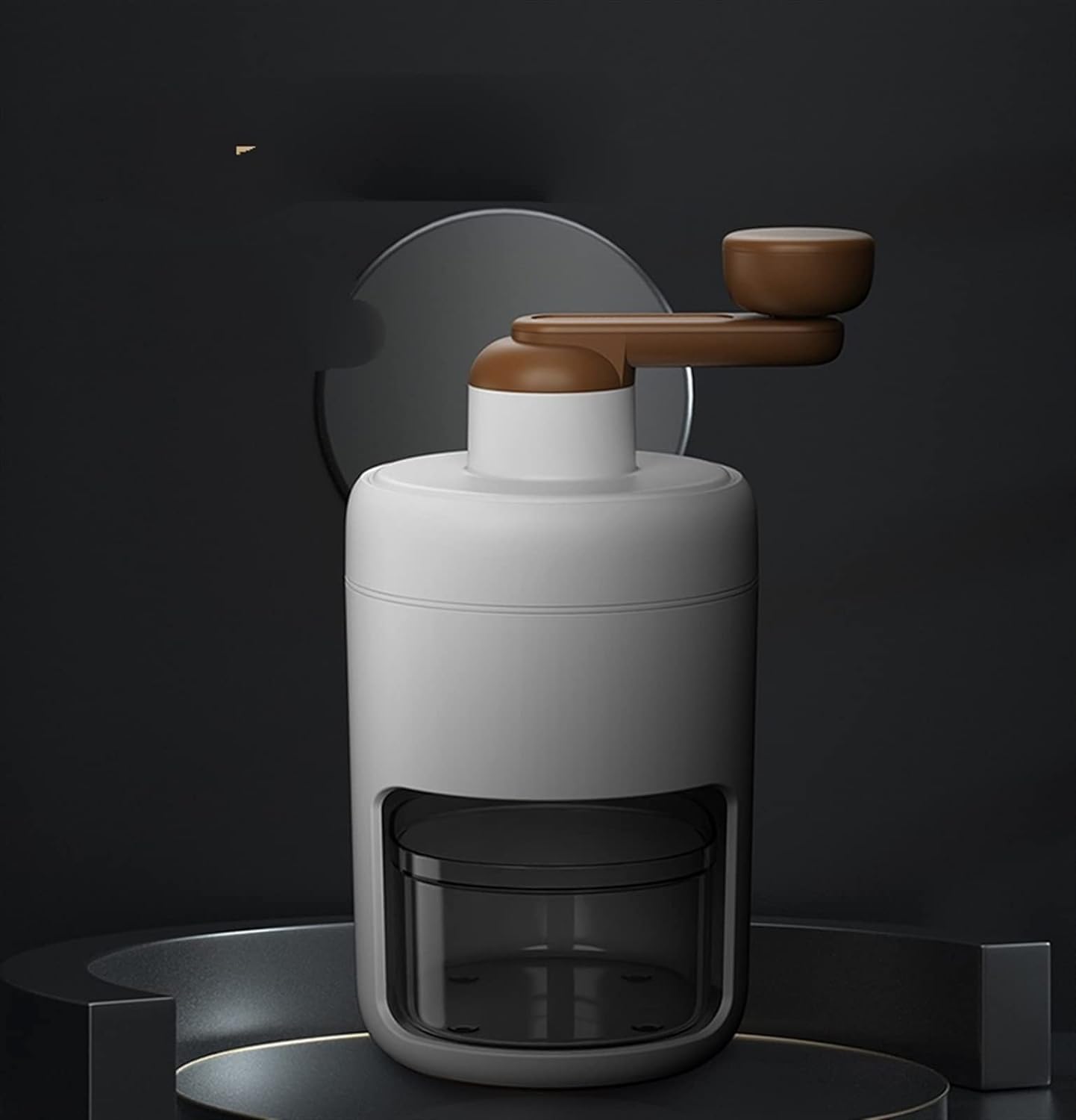 Máquina trituradora de Hielo para el hogar Máquina de granizado Manual para Afeitar Hielo Máquina de Cono de Nieve Helado, Cono de Nieve, Kakigori, Bingsu, cóctel para Fiestas, Bares, restau