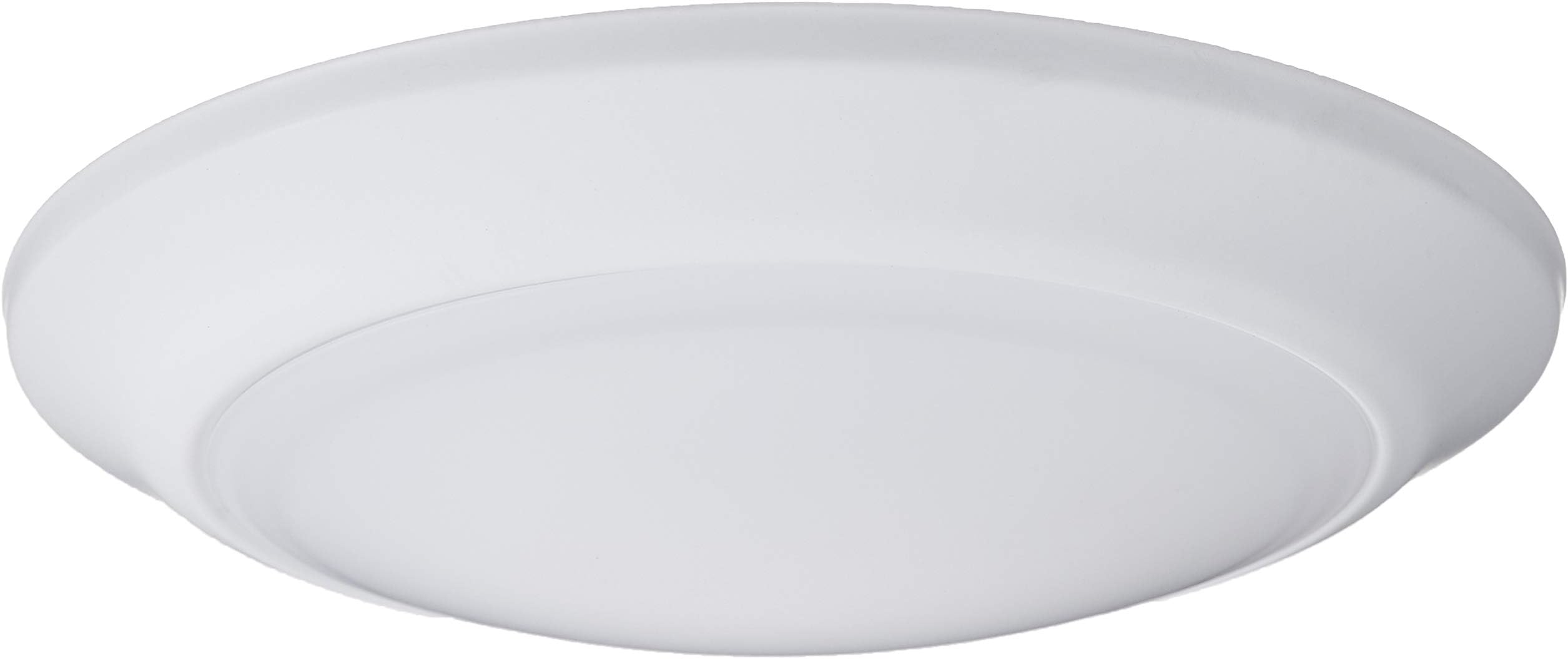 Westinghouse6322900 Large LED Indoor/Outdoor Dimmable Surface Mount Wet Location, White Finish with Frosted Lens