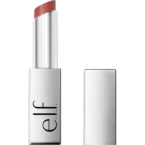 e.l.f. Glow Reviver Slipstick, Tinted Lip Oil Stick, Non-Sticky & Hydrating For A Soft-Shine Finish, Vegan & Cruelty-Free, Mauve Mentality