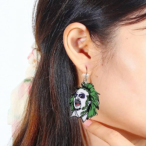 Betelgeuse Lightweight Acrylic Earrings for Women, Cosplay, Halloween, Comicon. Beetle Earrings4