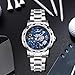 Transparent Fashion Diamond Luminous Gear Movement Royal Design Men Male Mechanical Skeleton Wrist Watch