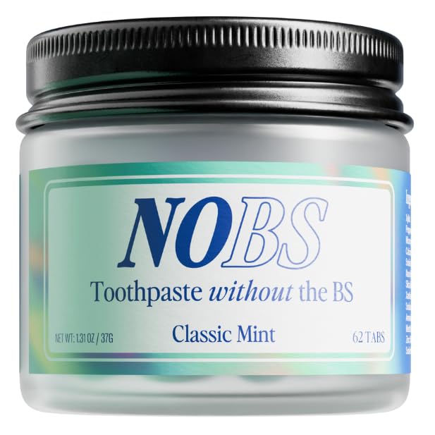 NOBS (No Bad Stuff) Toothpaste Tablets - Nano...