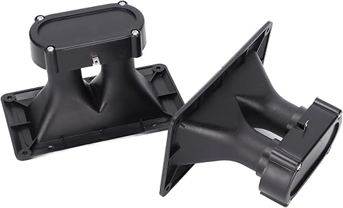 Miniatura 8 de Tweeters de bocina para coche para bocina Tweeter de plástico de amplia dispersión bocina Tweeter de doble unidad cerámica alta sensibilidad altavoz