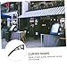 Cabilock 2pcs Curved Awning Support Bracket for Outdoor Balcony Holder to Install for Sunshade and Rain Cover Applications