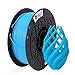 CCTREE 3D Printer PLA Filament 1.75mm Accuracy +/- 0.03 mm 1kg Spool (2.2lbs) for Creality CR-10S Ender 3, Sky Blue