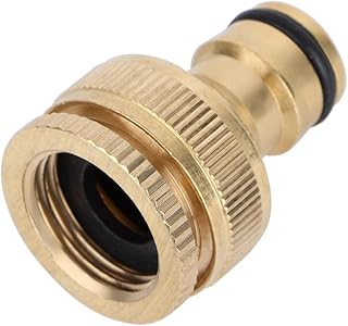 Emoshayoga Conector rápido de mangueira adaptador de mangueira de conexão rápida conector de tubo de água sem vazamento conector de mangueira premium para jardim doméstico