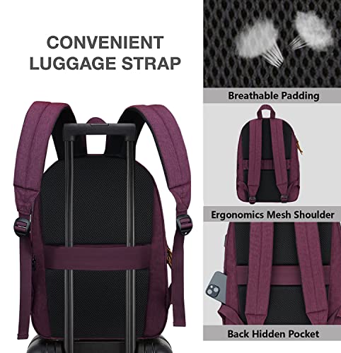 Image of SUPACOOL Large Laptop Backpack with USB Charging Port for Men and Women