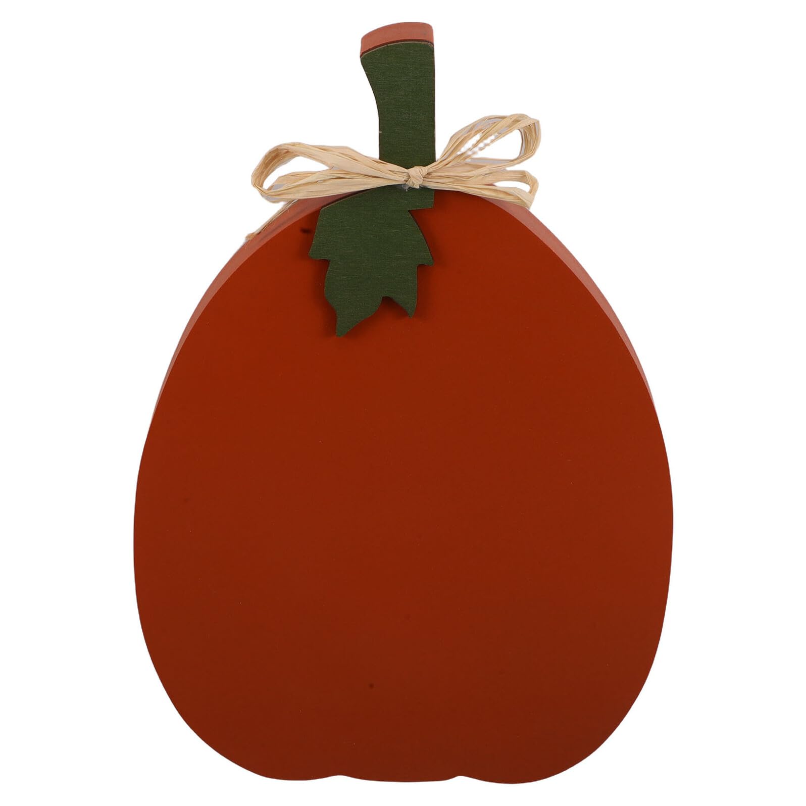 Citrouille en bois rustique pour décoration de table automnale et Thanksgiving chic