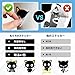 44PCs Black Cat Stickers Cute Kawaii Japanese Anime Stickers Kids and Adult for Laptop Guitar Skateboard Home Decor School Rewards Birthday Party DIY Decor